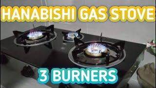 UNBOXING NEW GAS STOVE 3 BURNER BY AMDA [upl. by Ahseki]