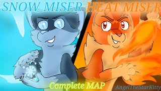 ❄️Snow MiserHeat Miser🔥  Jayfeather and Lionblaze MAP Fanart Speedpaint [upl. by Schilit]