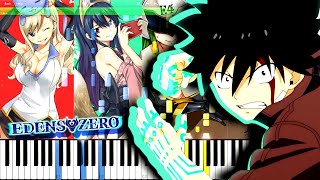 Edens Zero OP  Eden through the rough  Piano Tutorial『エデンズゼロ』ピアノ [upl. by Morgun]