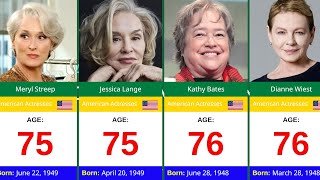 Age of Famous Senior Hollywood Actresses 2024 [upl. by Mossman]