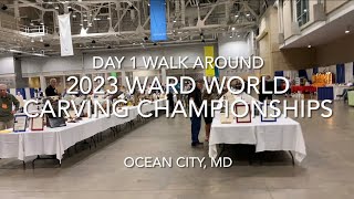 2023 World Carving Championships  Day 1 Walkthrough [upl. by Regnij]