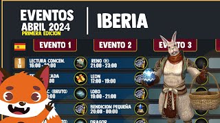 Calendarios de eventos ABRIL 2024  Metin2 [upl. by Margette301]