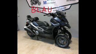 Kymco CV 3 550i  Matt Blau [upl. by Mile]