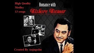 Romantic Kishore Medley Chookar Mere man ko Only Mukhda of 13 songs with lyrics Valentine special [upl. by Eardnaed]