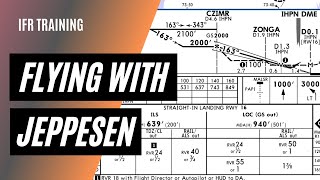 How to Read a Jeppesen Approach Plate  Transition to Jeppesen [upl. by Aleirbag661]