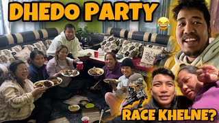 GHAR MA RAMAILO DHEDO PARTY  AABA AAUNE DIRTTEMPLE KO RACE KO KURA Ft mamamaijuvlogs2939 [upl. by Dahle]