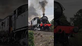 GWR 4555 on the Chinnor Railway gwr4555 smallprairie chinnorrailway chinnor prairietank [upl. by Eaned]