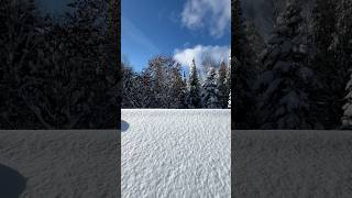 Roof Snow Clearing rooftop snow calm workout before andafter re [upl. by Arod]