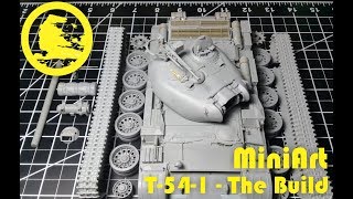 Miniart 135 T541 full video build part 2  Stepbystep building [upl. by Milli]