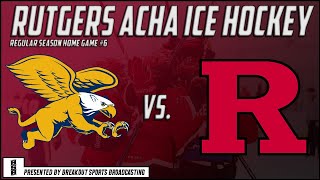 Rutgers Scarlet Knights ACHA vs Canisius University Golden Griffins [upl. by Hplodur]