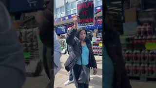 Black Pound Protest SHUTS DOWN Bigots in Erdington After Racial Incident Store Boycotted [upl. by Gunzburg696]