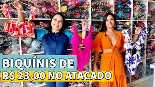 BIQUÍNIS E SAÍDAS DE BANHO LINDAS E BARATAS NO ATACADO [upl. by Akinit]