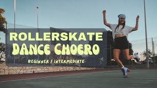 ROLLER SKATE DANCE CHOREO  roller skate dance for beginners und intermediate [upl. by Elvyn]