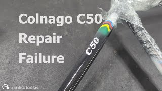 Colnago C50 Repair Failure [upl. by Cynarra]