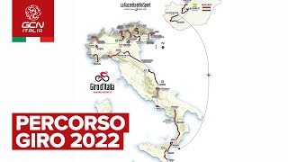 Giro d’Italia 2022 presentazione del percorso [upl. by Ayatnohs]