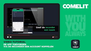 Comelit CCTV app tutorial  De app toevoegen via de recorder en een account koppelen [upl. by Nova]