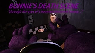 SFM FNaF Bonnies Death Scene Animatronics Perspective [upl. by Nyad]