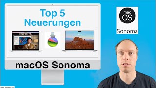 macOS Sonoma Top 5 Neuerungen [upl. by Melamie706]