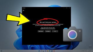 Fix We cant find your camera Error 0xA00F4244 in Windows 11  10  How To Solve Camera 📷✔️ [upl. by Notffilc]