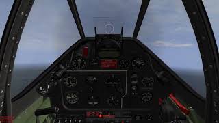 IL2 Sturmovik 2001  P51  1 air kill only 0 ground kills with huge 1000lb bombs  missed a ship [upl. by Pip]