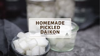 Pickled Daikon Radish Recipe [upl. by Axe811]