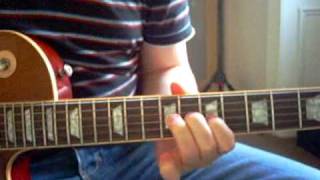 Autumnsong Manic Street Preachers Guitar Solo Lesson [upl. by Aseiram]