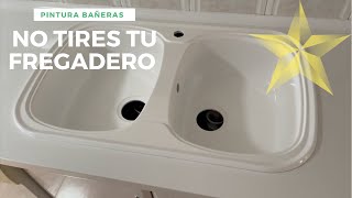 Cómo pintar y restaurar un fregadero de cocina 🧑‍🍳 [upl. by Gabe296]