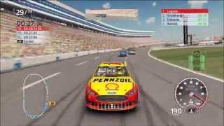 NASCAR 14 Race  Texas Joey Logano [upl. by Akzseinga961]