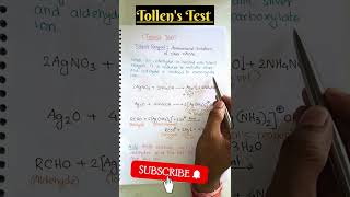 ❌ Tollens Test 🔥🔥🔥shorts neet iitjee jeemains boards viralshorts [upl. by Miki431]