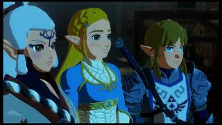 Hyrule Warriors Age of Calamity Cutscene 5 Meet Robbie and Purah [upl. by Anauq74]