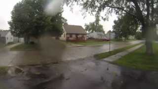 Severe ThunderStorm Damage Council Bluffs Iowa [upl. by Macegan154]