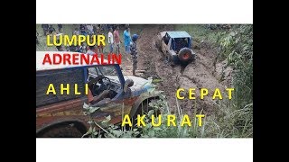 Dilarang keras lewat lumpur ini kalau tidak pakai winch  offroad indonesia [upl. by Yesoj74]