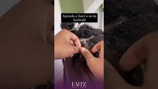 Aprenda a Fazer nó da box braids hairstyles braids trancaraiz hairstyle trancistaraiz hair [upl. by Gradey919]