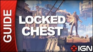 BioShock Infinite  Locked Chest Comstock Center Rooftops [upl. by Kesley]