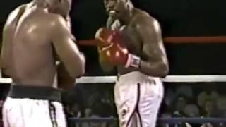 Tim Witherspoon vs Larry Holmes Round 9 [upl. by Atalanti]