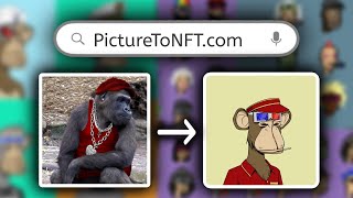 How to turn any picture into a NFT for FREE  Complete tutorial  best way [upl. by Anuqahs532]