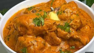 How To Make Butter Chicken At Home  Restaurant Style Recipe by Nabilas kitchen [upl. by Ardnaid]