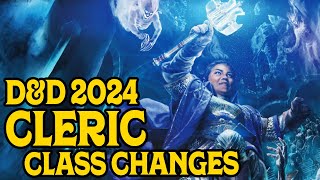 Cleric Class Changes in DampD 2024 [upl. by Cochard]