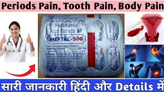 Meftal 500 Tablet  Mefenamic Acid  UsesSide Effects Precautions  Unique Medicine [upl. by Anaik]