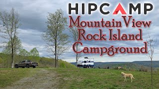 Hipcamp Spot Mountain View Rock Island Campground  Bone Cave TN [upl. by Nylyrehc]