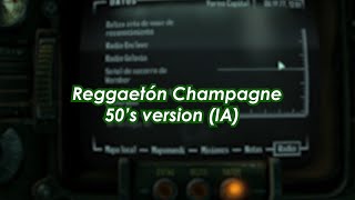 Reggaeton Champagne 50s Version IA  Bellakath Dani Flow [upl. by Cousin]