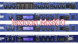 Lexcon MX400reverb Setting Dly Setting Lexcon MX400 reverb Setting Dly Setting [upl. by Drisko]