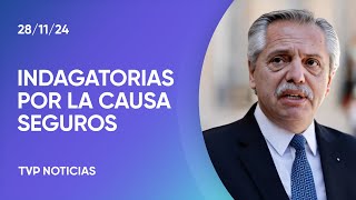 Causa de los seguros indagan al broker Martínez Sosa y a la secretaria de Alberto Fernández [upl. by Worth]