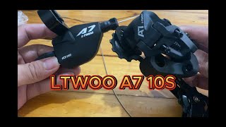 UNBOXING LTWOO A7 10 SPEED RD  INITIAL REVIEW  VISUAL CHECKING  TRINX STRIKER K026  PART 13 [upl. by Glassco390]