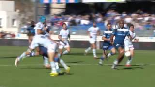 Top 14  8ème journée  Castres  Racing Métro 92 20152016 [upl. by Fair]