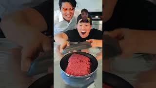 Gigachad takes it all mukbang challenge funny cooking food asmr gigachad [upl. by Sisak838]