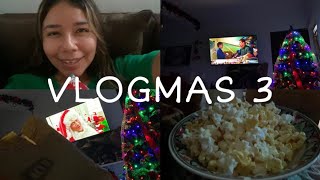 ✨🎅🏻 VLOGMAS 3  ¡Vemos un maratón de películas navideñas [upl. by Eberta]