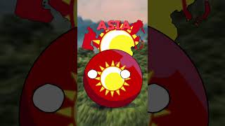 Los 6 continentes del mundo en countryballs [upl. by Yalc]