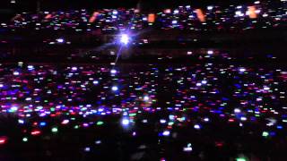 Coldplays LED colour bands light up the O2  Under 1 Roof Its so beautiful [upl. by Painter]