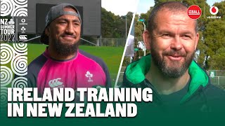 The Irish squad are enjoying training in New Zealand  FARRELL AKI amp CASEY [upl. by Kiele479]